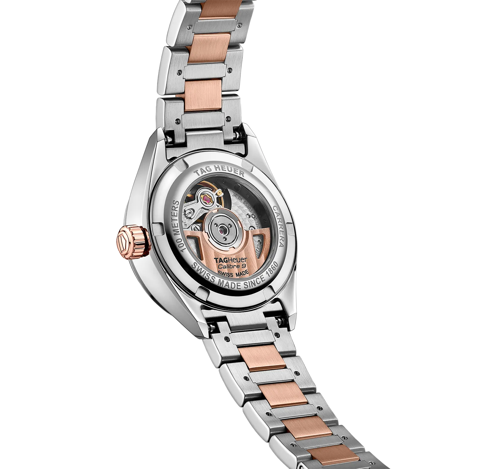 TAG Heuer Carrera Date Watch with a White Dial