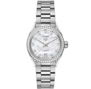TAG Heuer Carrera Date Watch with Stainless Steel Bracelet