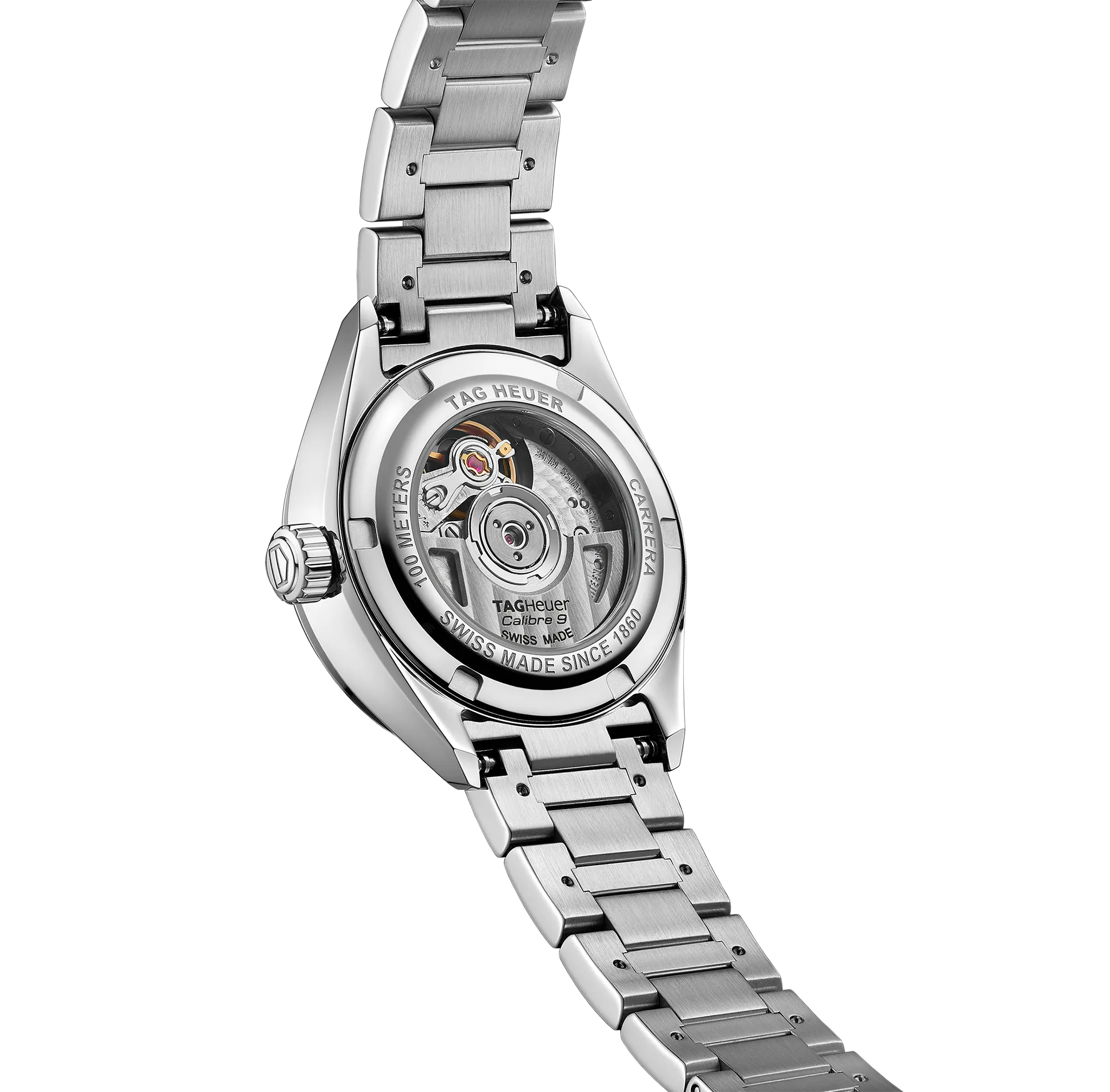 TAG Heuer Carrera Date Watch with Stainless Steel Bracelet