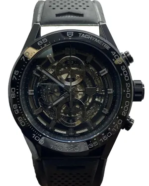TAG Heuer Carrera Heuer 01 w/ Factory Warranty CAR2A90 Skeleton Dial Automatic  Men's Watch