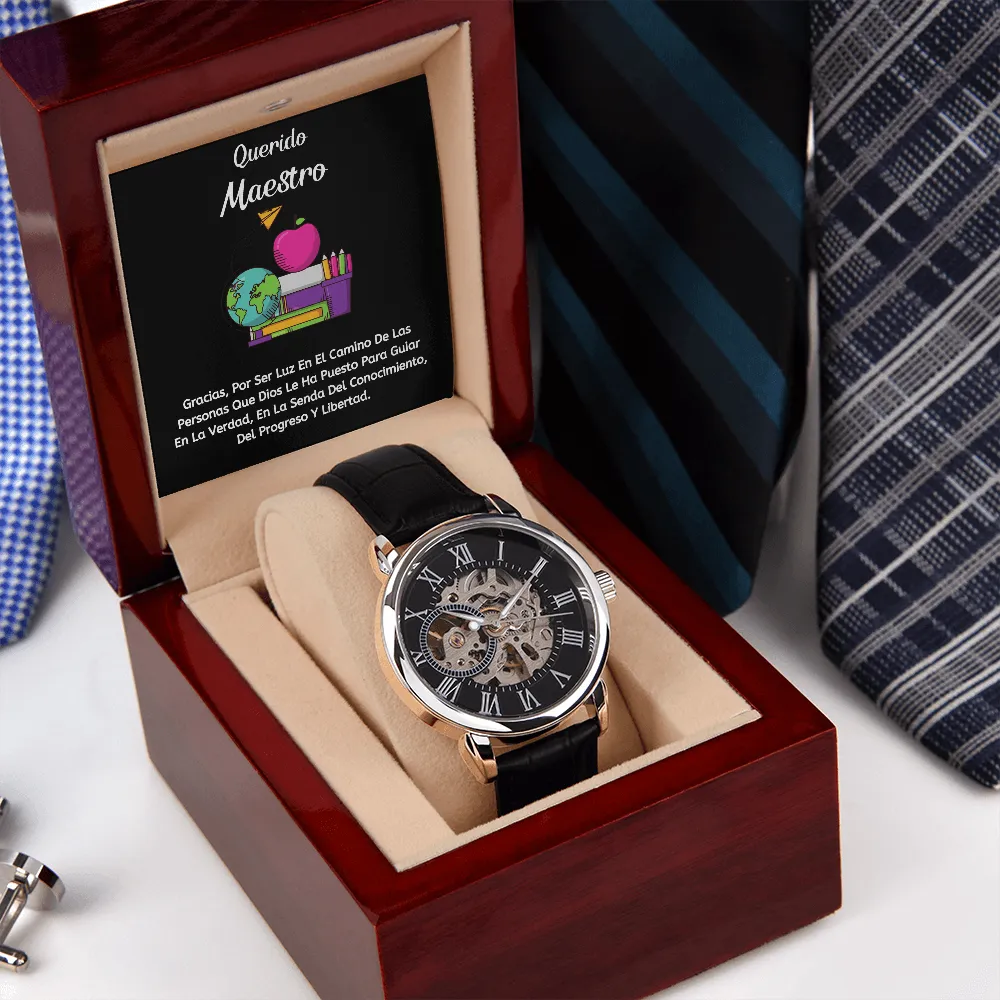 Teacher Watch gift - Teacher appreciation gift - Gifts to my teacher - Teacher gifts
