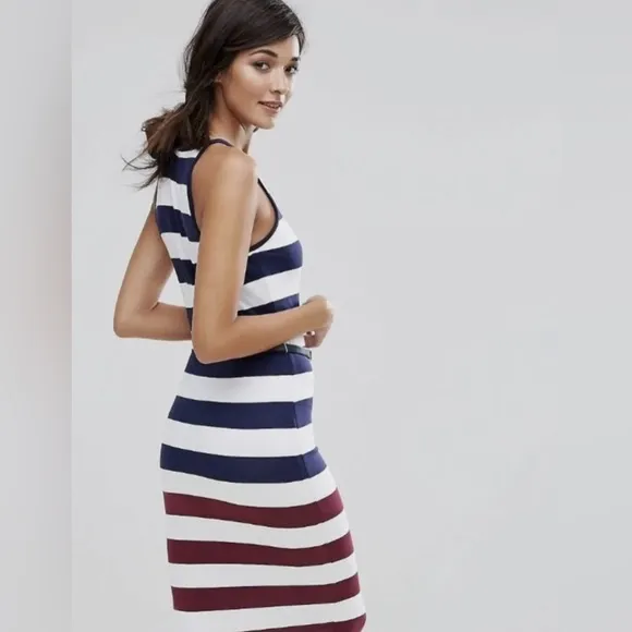Ted Baker| Striped Yuni Rowing Midi Dress, Nautical &amp; Elegant Style•••Size 1