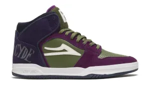 Telford - Grape/Olive Suede
