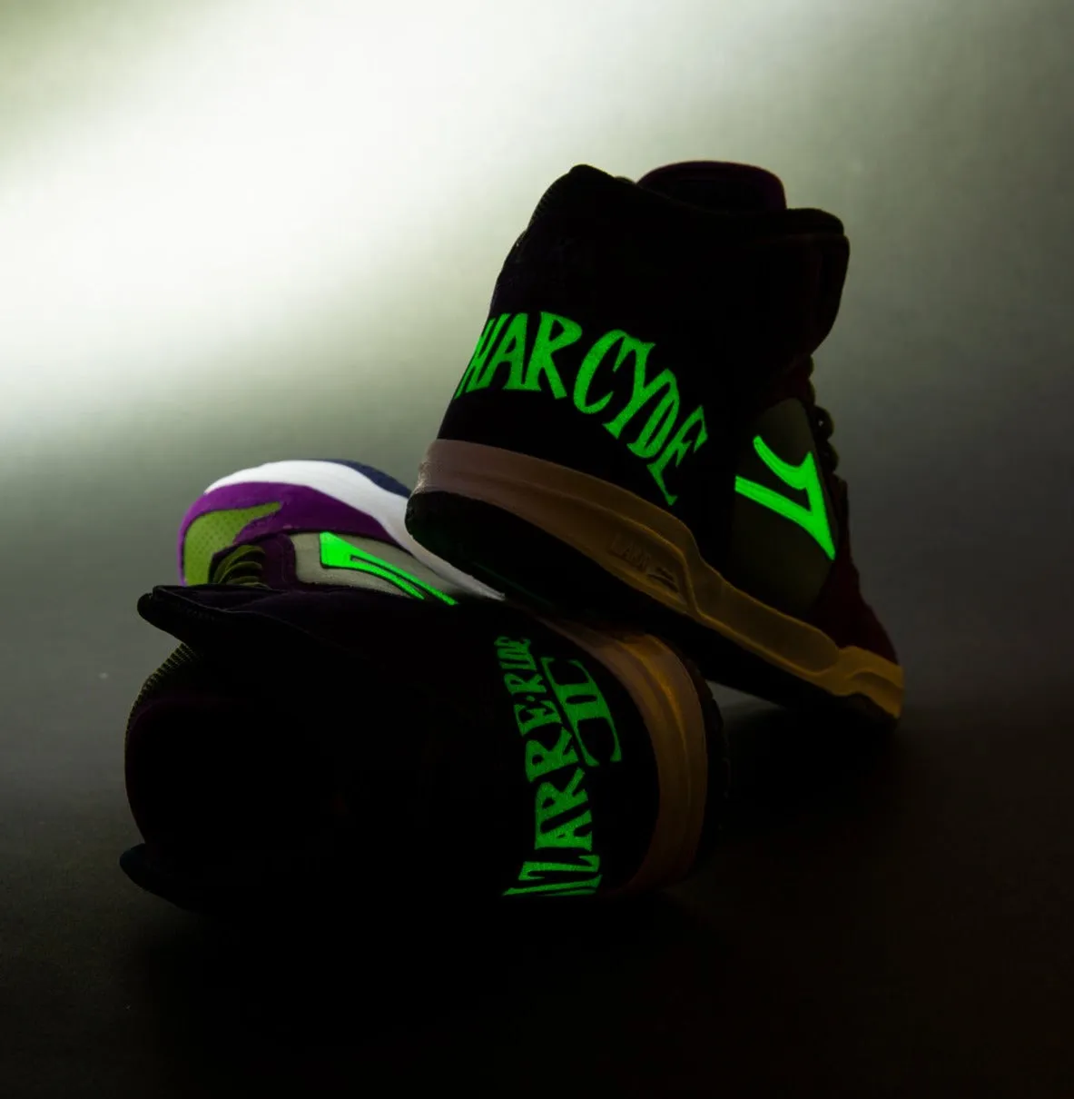 Telford - Grape/Olive Suede