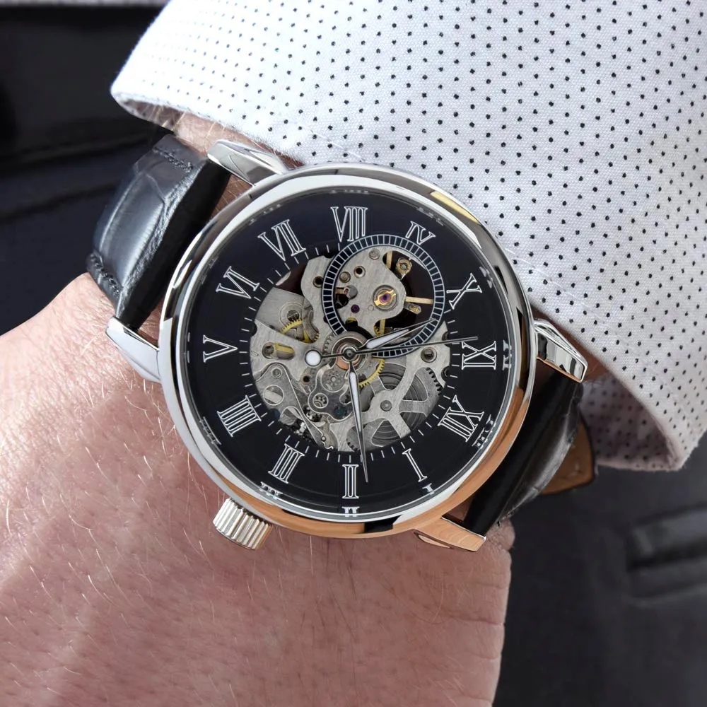 Thank You Dad - Skeleton Watch
