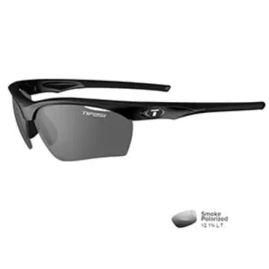 Tifosi Vero Gloss Black Polarized Sunglasses - Smoke Polarized