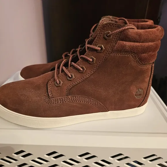 .Timberland Dausette Sneaker Ankle Boot Suede