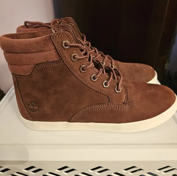 .Timberland Dausette Sneaker Ankle Boot Suede