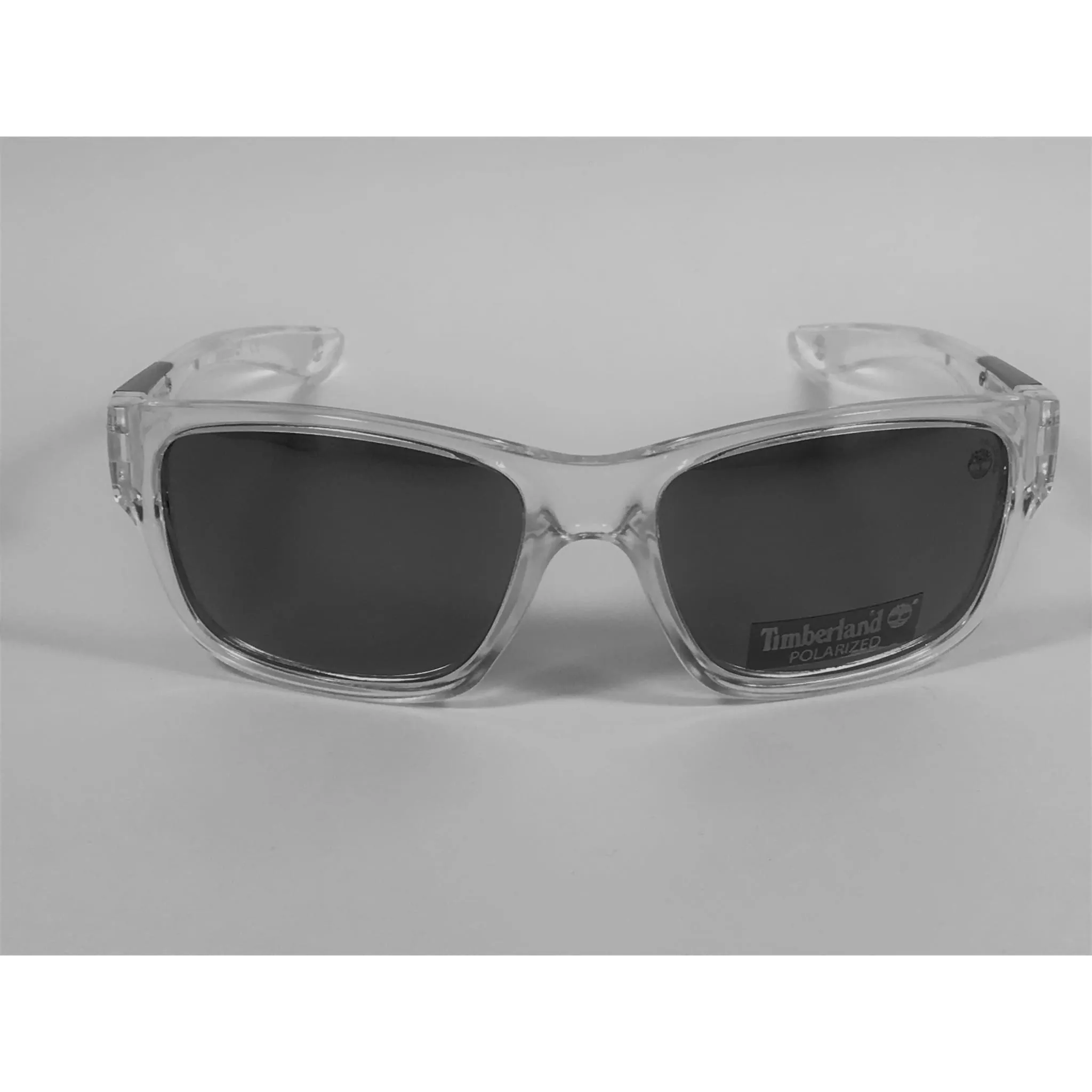 Timberland Polarized Sport Sunglasses Clear Crystal Mirror Lens TB7155 26D