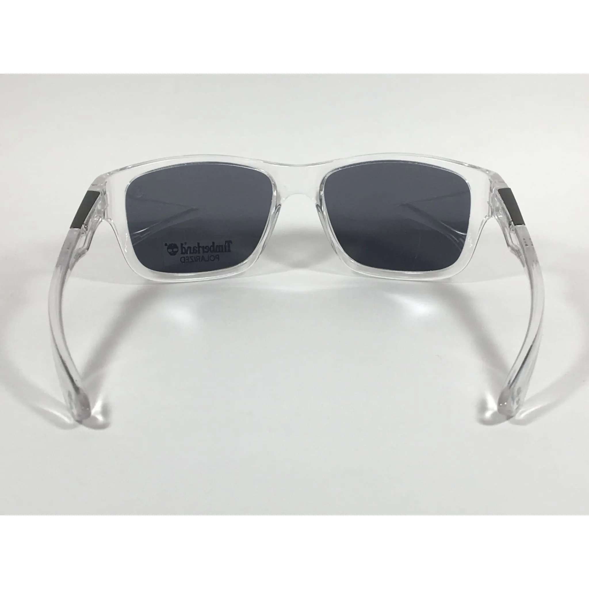 Timberland Polarized Sport Sunglasses Clear Crystal Mirror Lens TB7155 26D