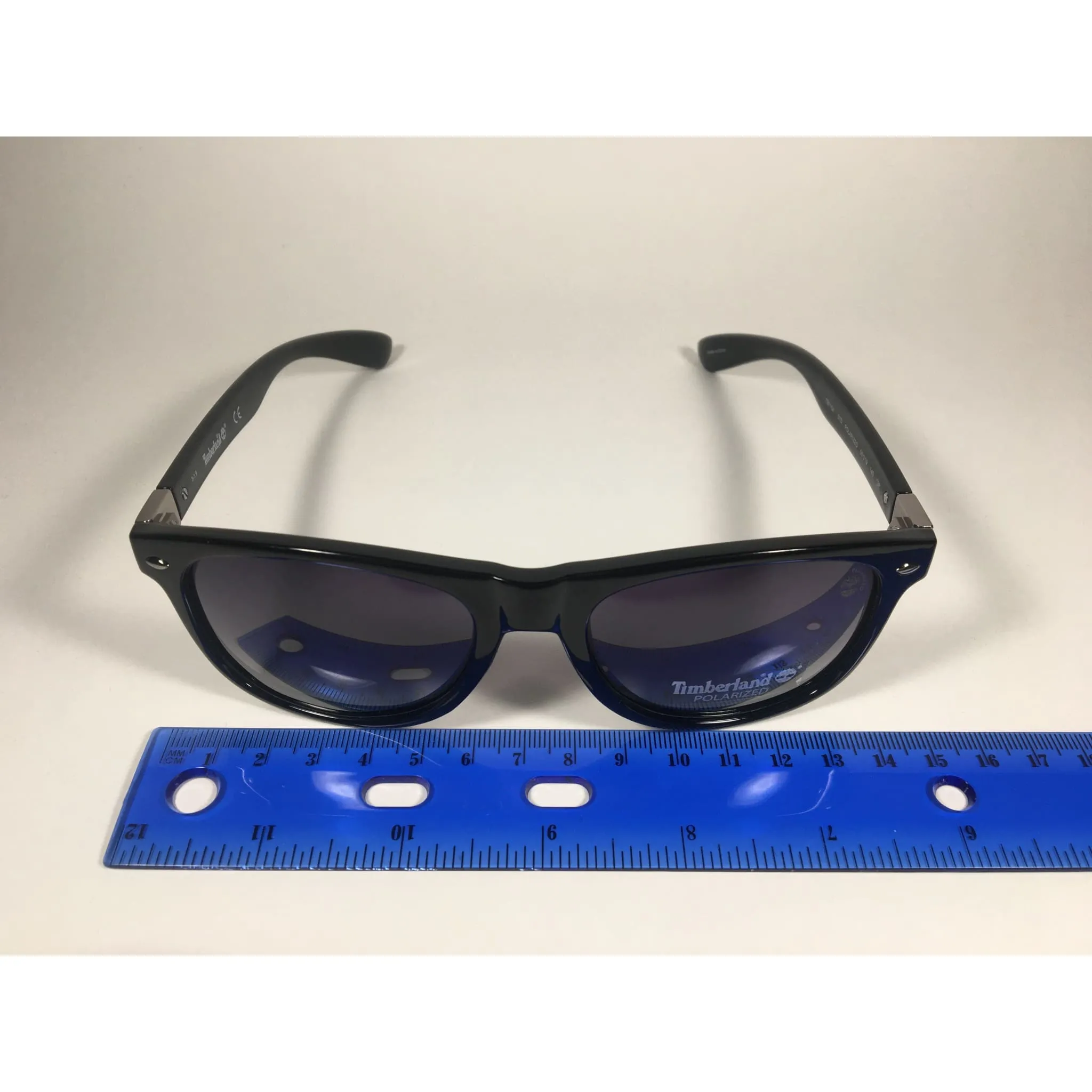 Timberland Polarized Square Sunglasses Smoke Gray Gradient Lens TB7154 01D