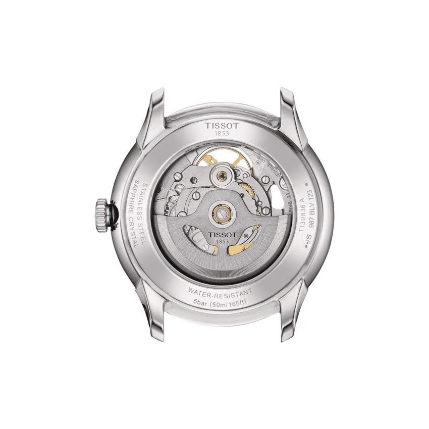 Tissot Chemin des Tounelles 39mm View Blue Automatic Steel T139.836.11.048.00