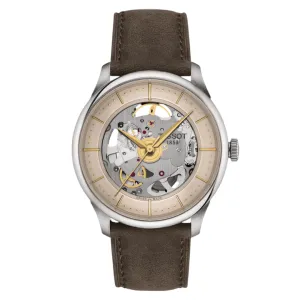 Tissot Chemin Des Tourelles Skeleton T-Classic Automatic Unisex Watch T1398361626100