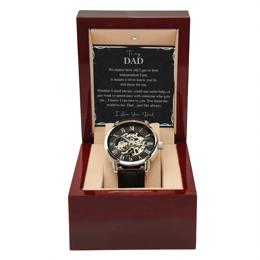 To My Dad Watch Gift, I Love You