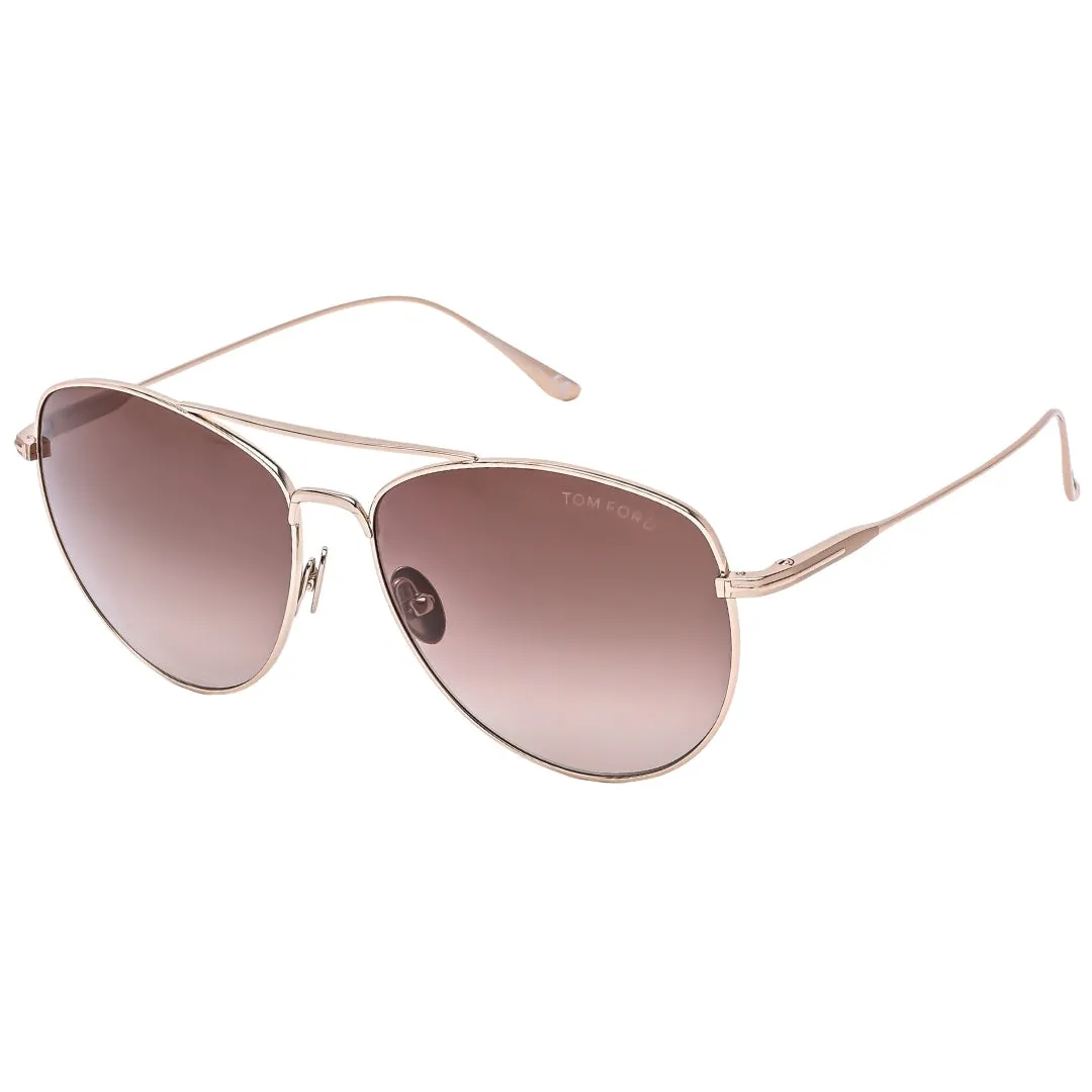 Tom Ford FT0784 28F Womens Sunglasses Rose Gold