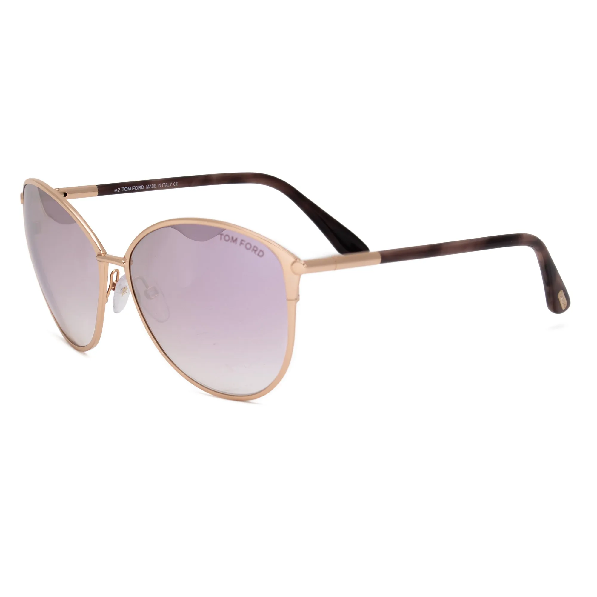 Tom Ford Oval Sunglasses FT0320 28Z 59