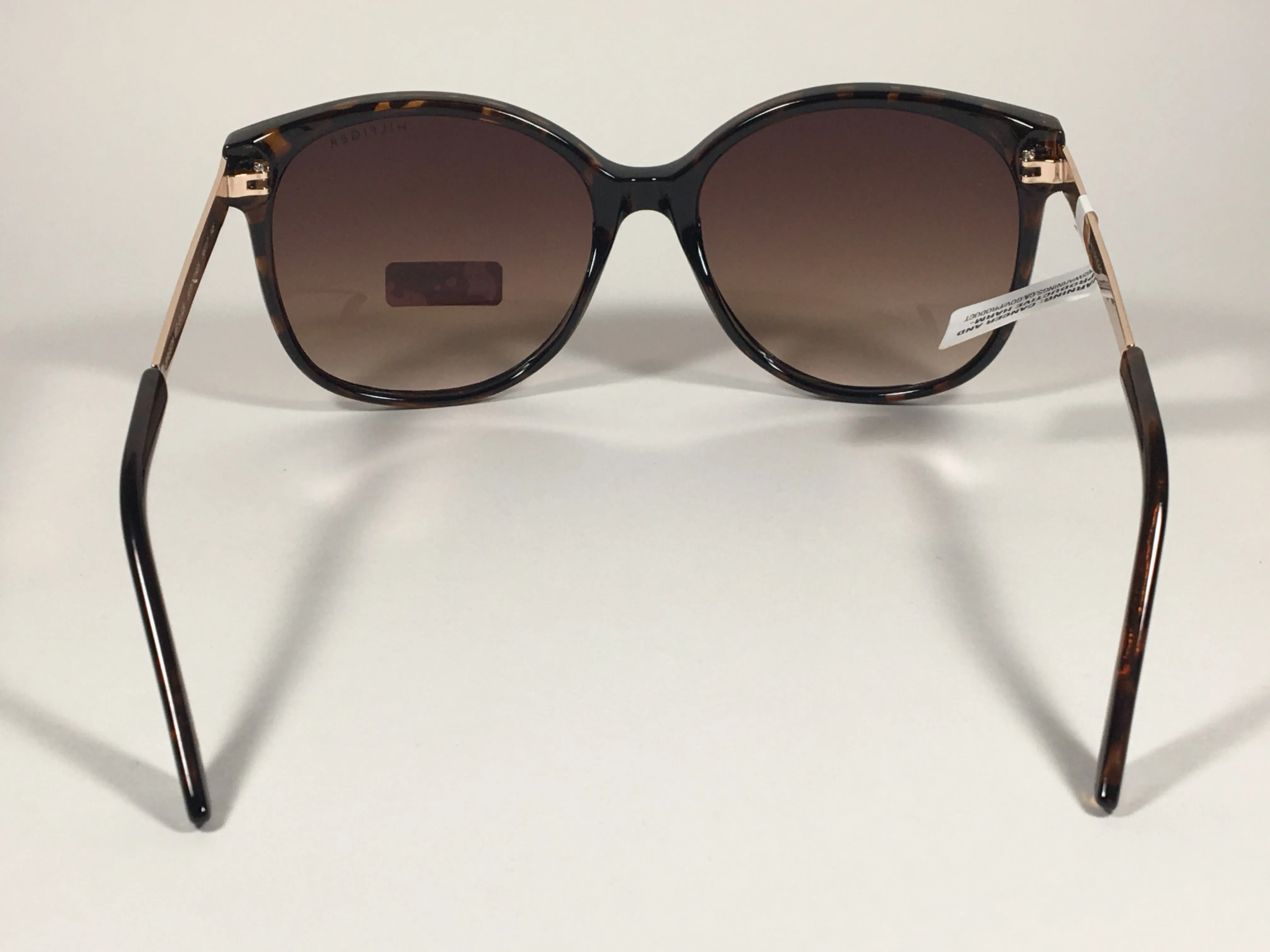 Tommy Hilfiger Breeda Sunglasses Brown Tortoise Gold Tone Frame Brown Gradient Lens BREEDA WP OL429
