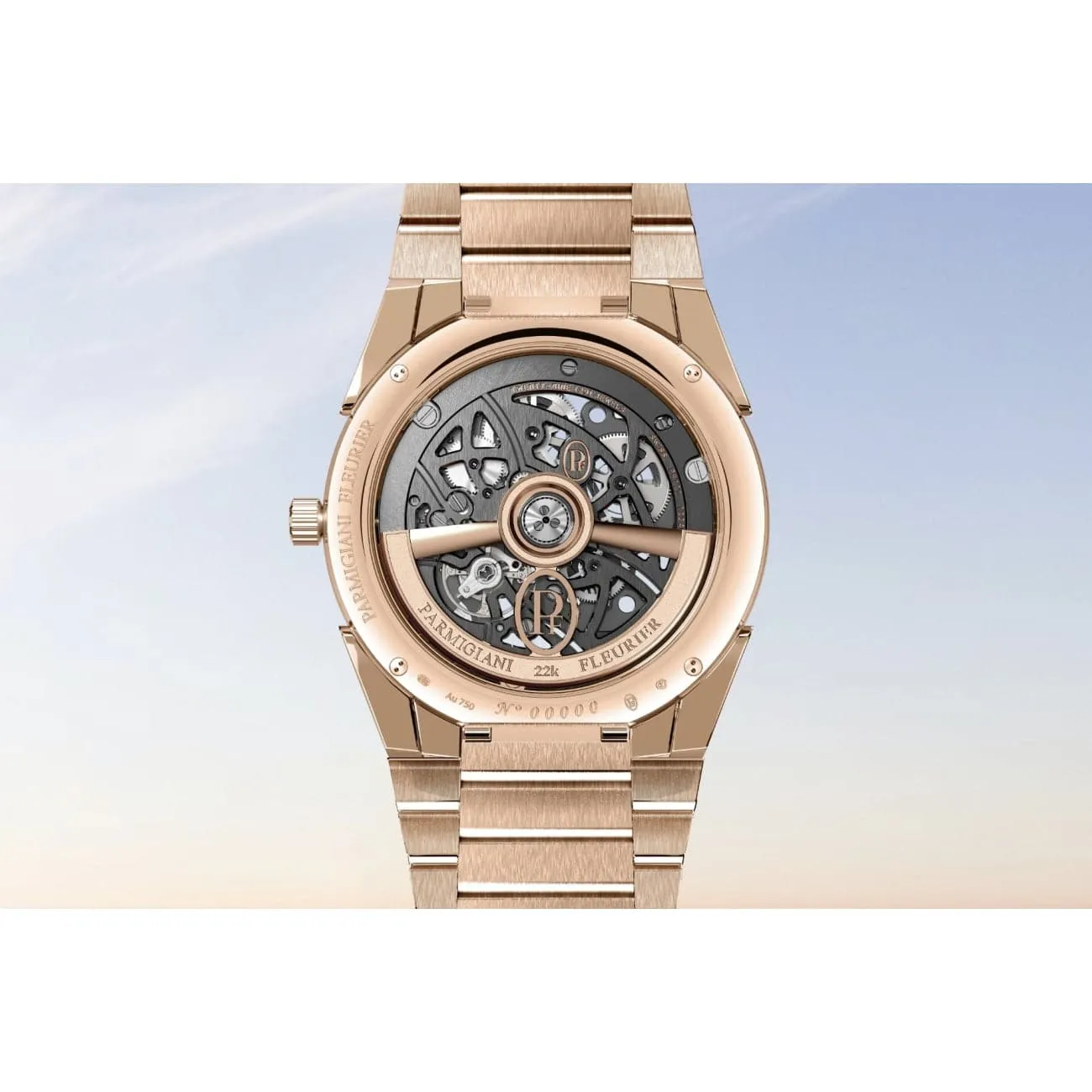 TONDA PF SKELETON ROSE GOLD