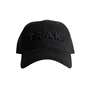 Trak Athletic Logo Trucker Cap | Black