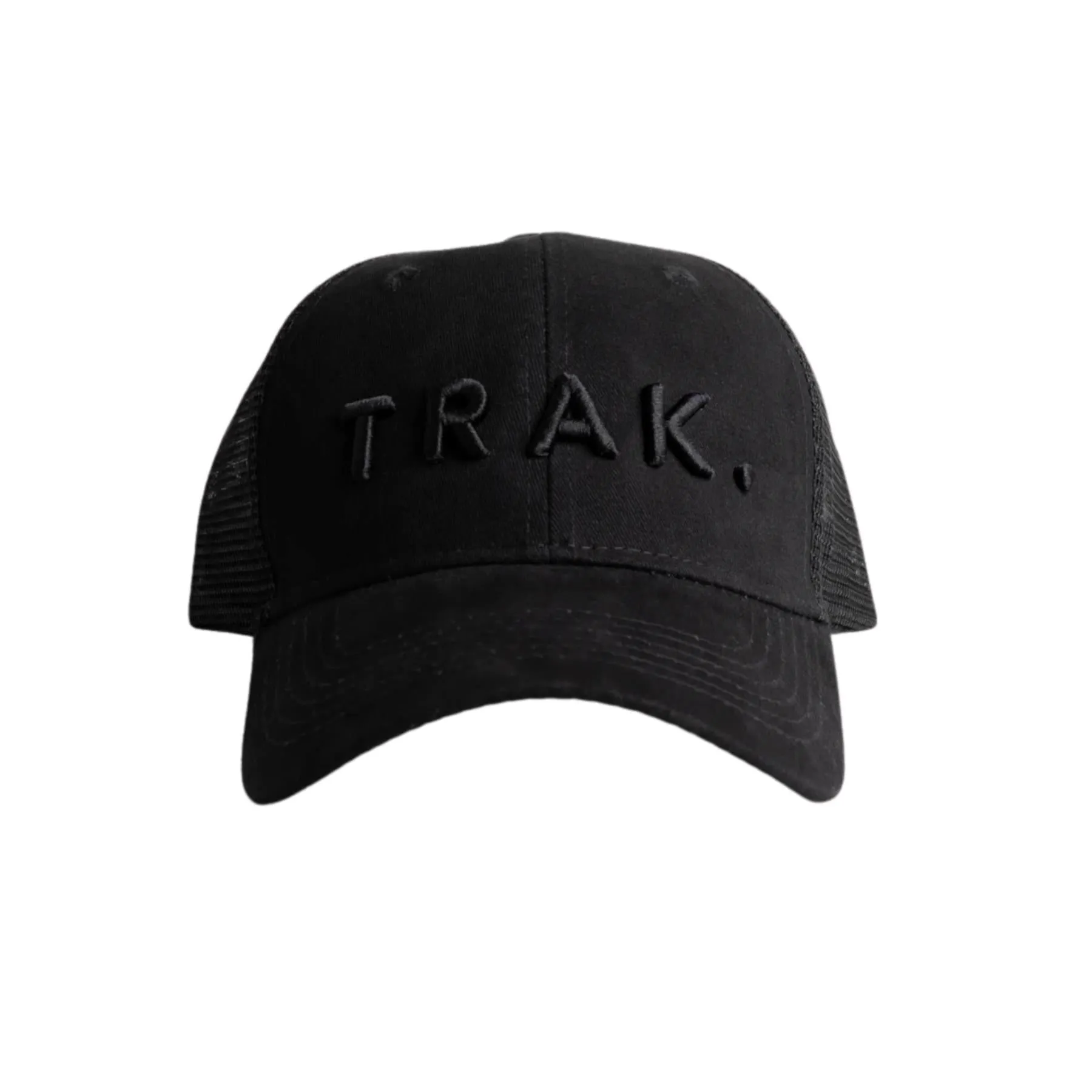 Trak Athletic Logo Trucker Cap | Black
