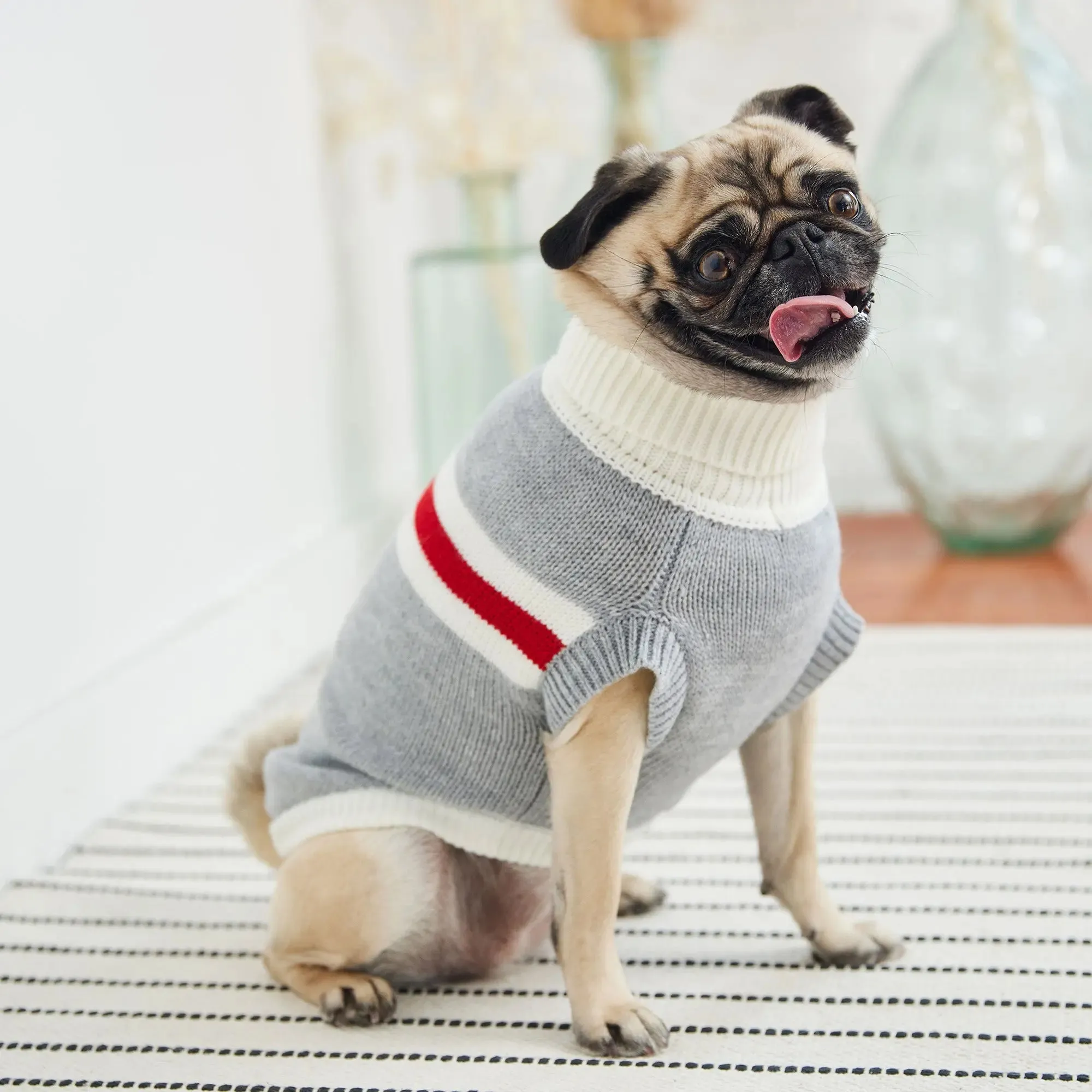 Trekking Dog Sweater | Grey Mix