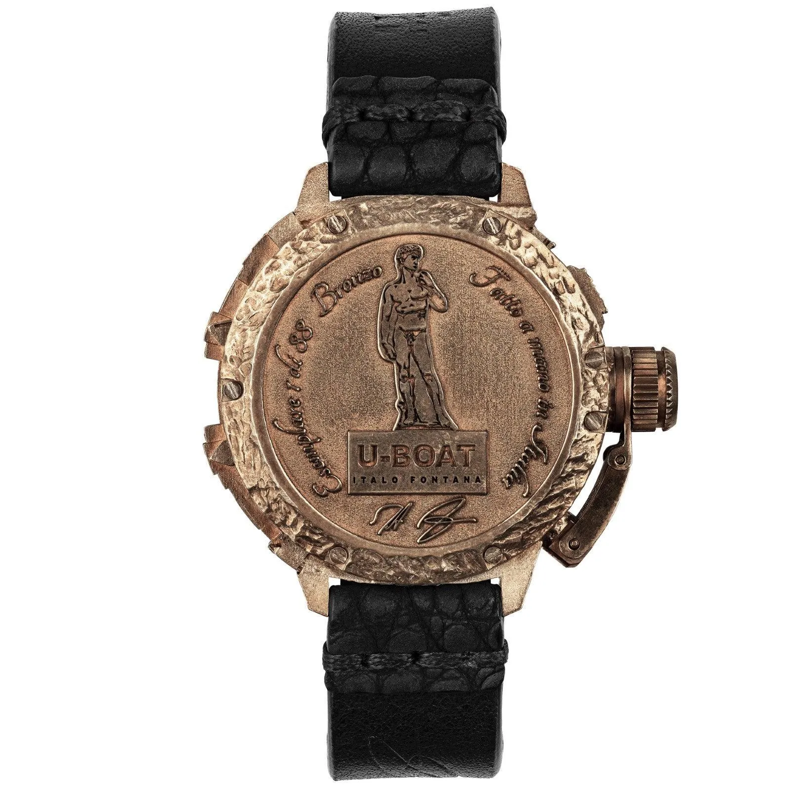 U-Boat Florence Bronze Limited Edition watch 88 specimens 45mm automatic bronze diamond fibzqr