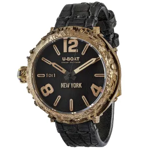 U-Boat New York Bronze Diamond 45mm Automatic Bronze Bronze New York Bz watch