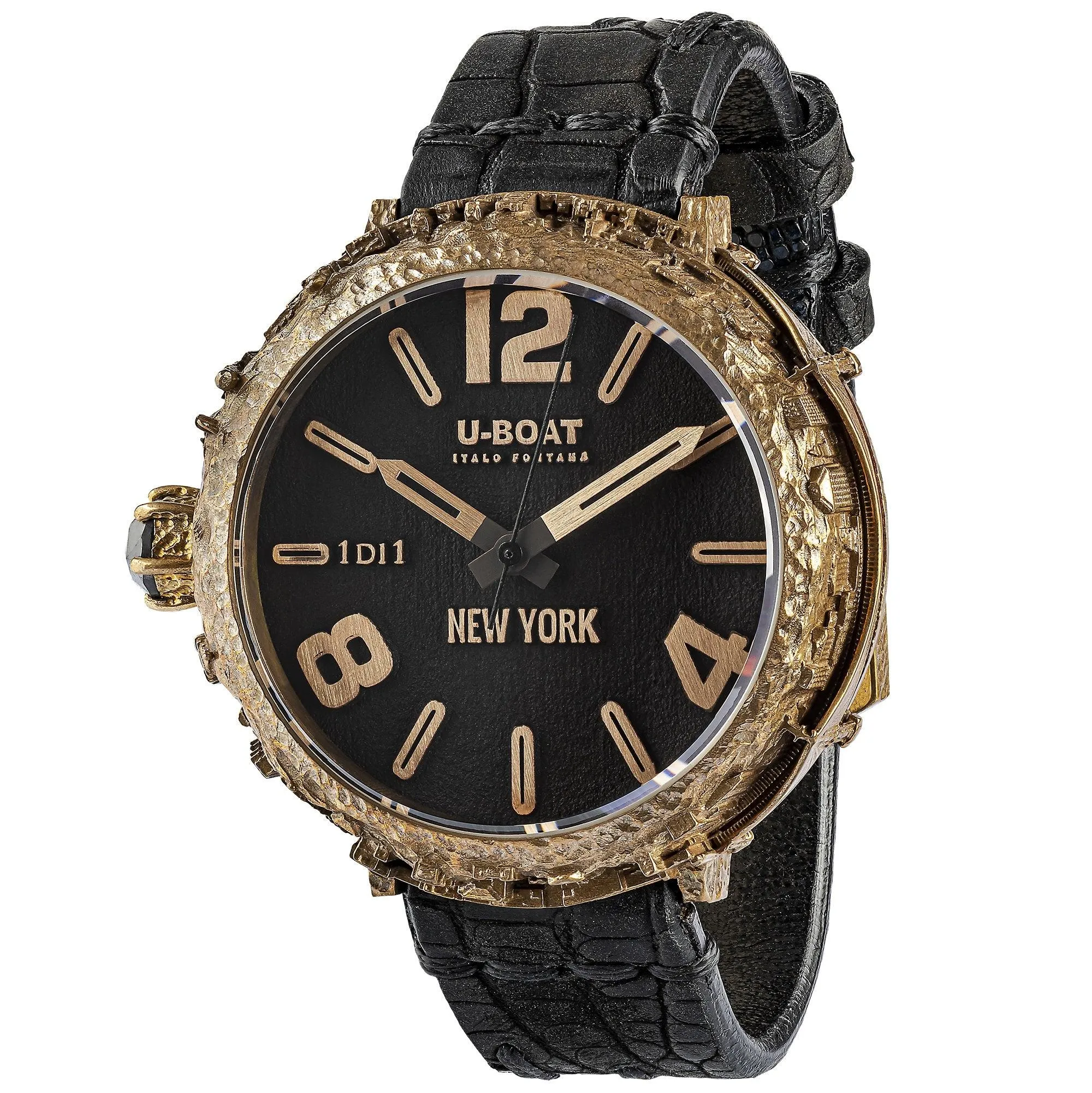 U-Boat New York Bronze Diamond 45mm Automatic Bronze Bronze New York Bz watch