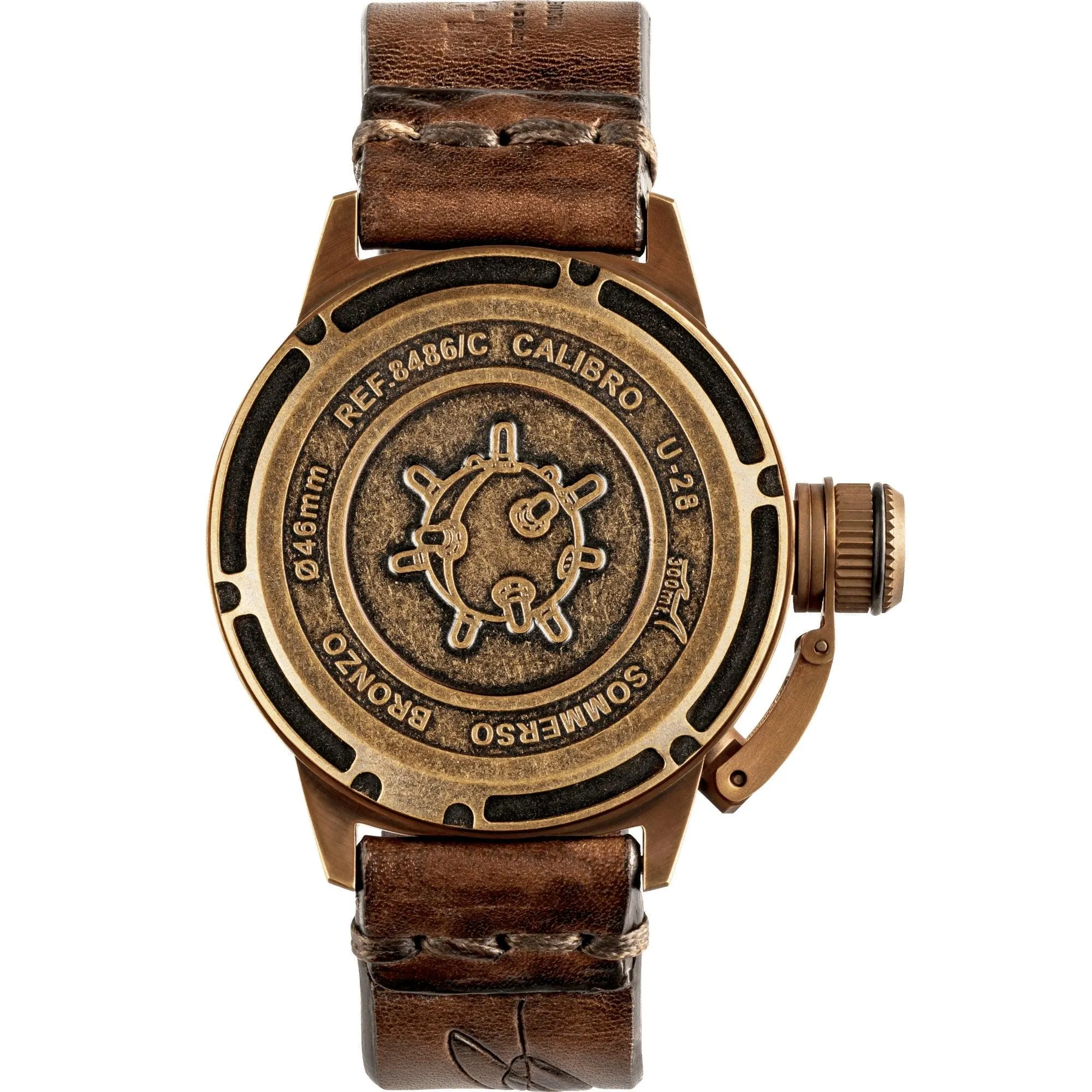 U-Boat Summerso Bronze Ceramic Bz 46mm Automatic Bronze Bronze Watch 8486