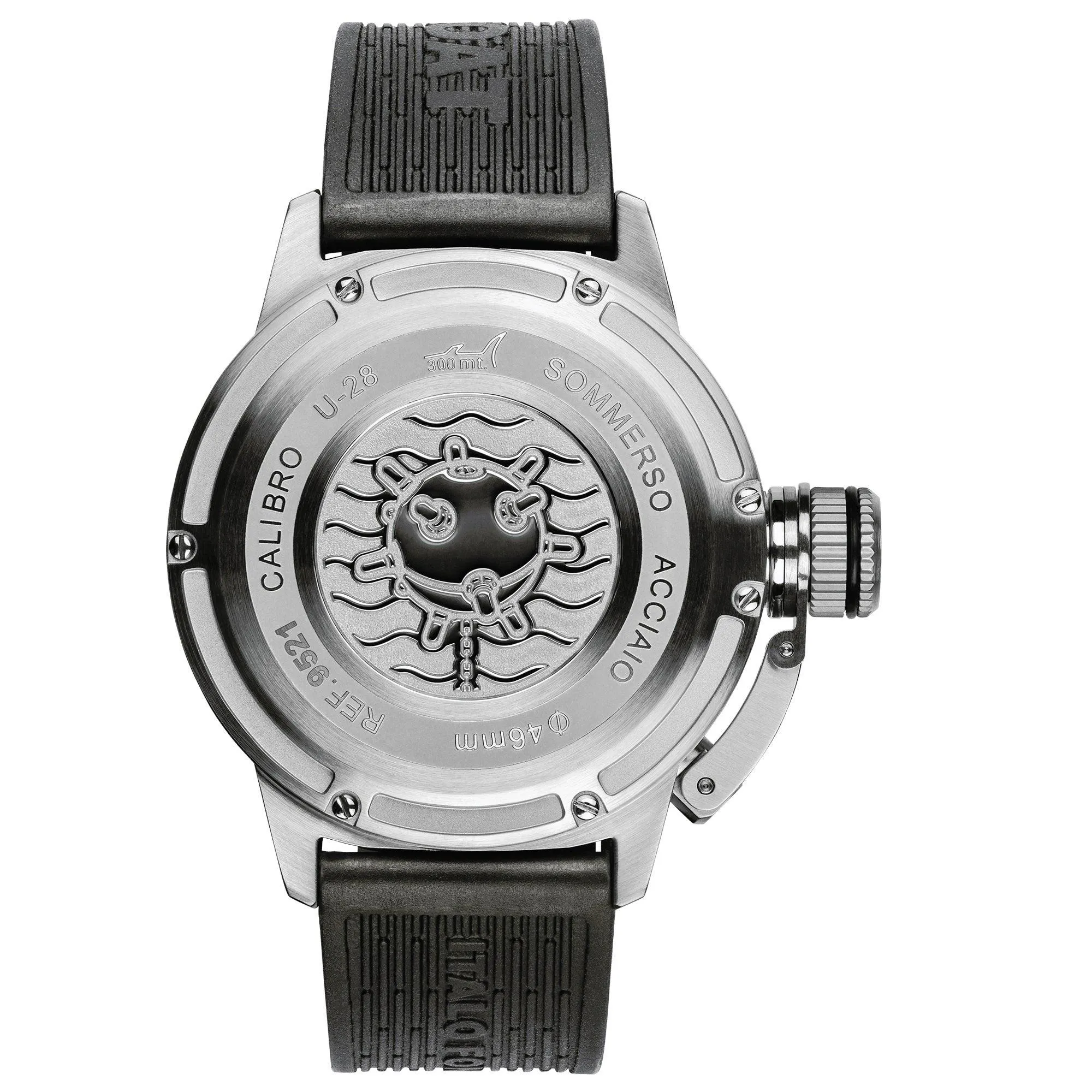U-Boat Summerso Ceramic Bordeaux/Mt 46mm Bordeaux Automatic Steel 9521
