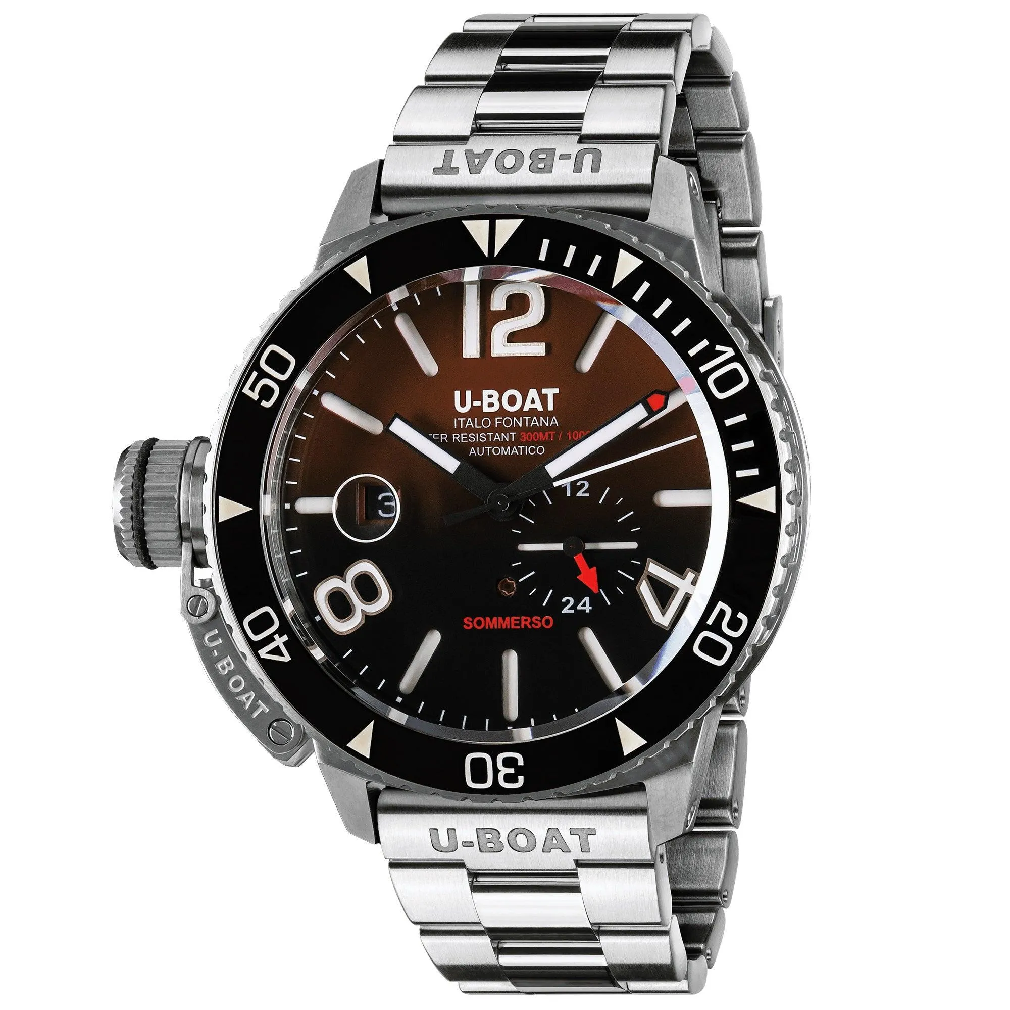 U-Boat Summerso Ceramic Bordeaux/Mt 46mm Bordeaux View View 9521/MT