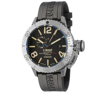 U-Boat Summerso Damascus Right watch 46mm Black Automatic Steel 9988