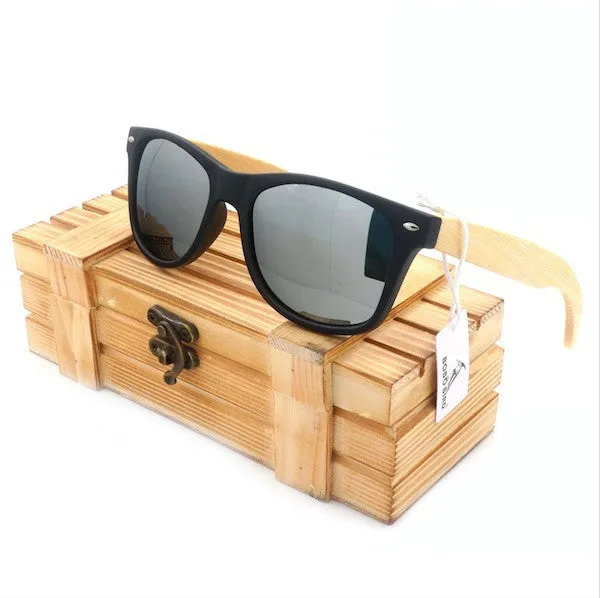 Unisex POLARIZED BAMBOO SUNGLASSES