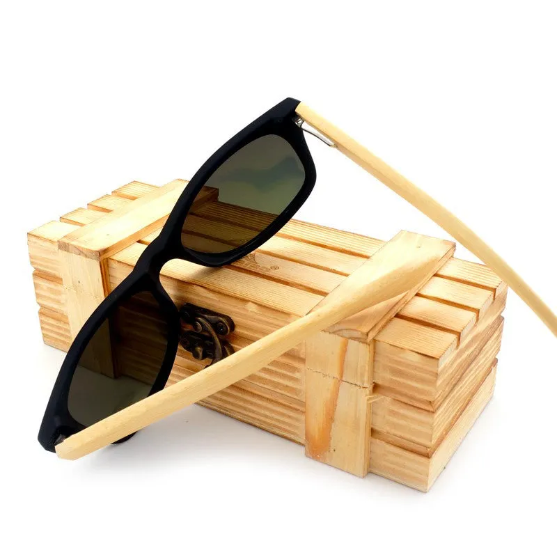 Unisex POLARIZED BAMBOO SUNGLASSES