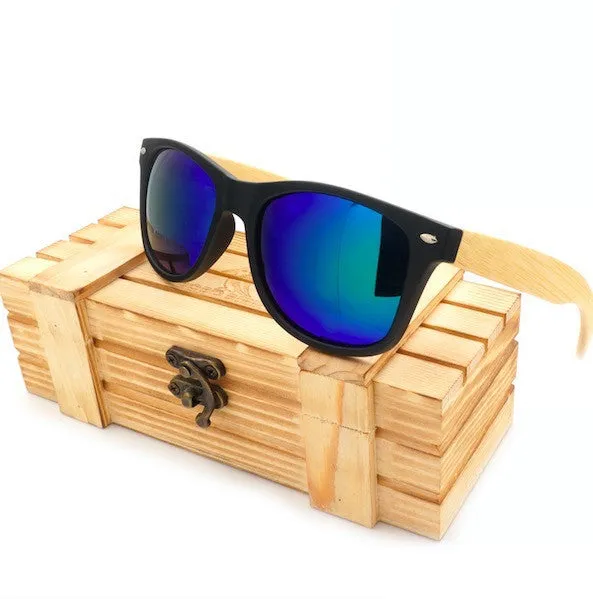 Unisex POLARIZED BAMBOO SUNGLASSES
