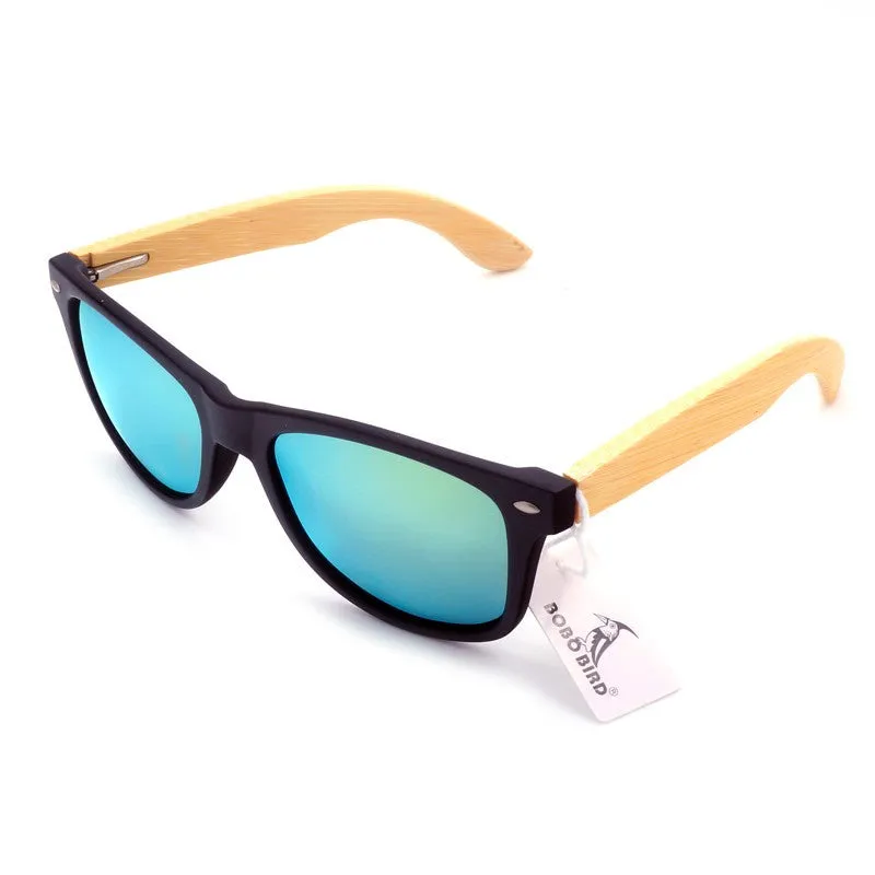 Unisex POLARIZED BAMBOO SUNGLASSES
