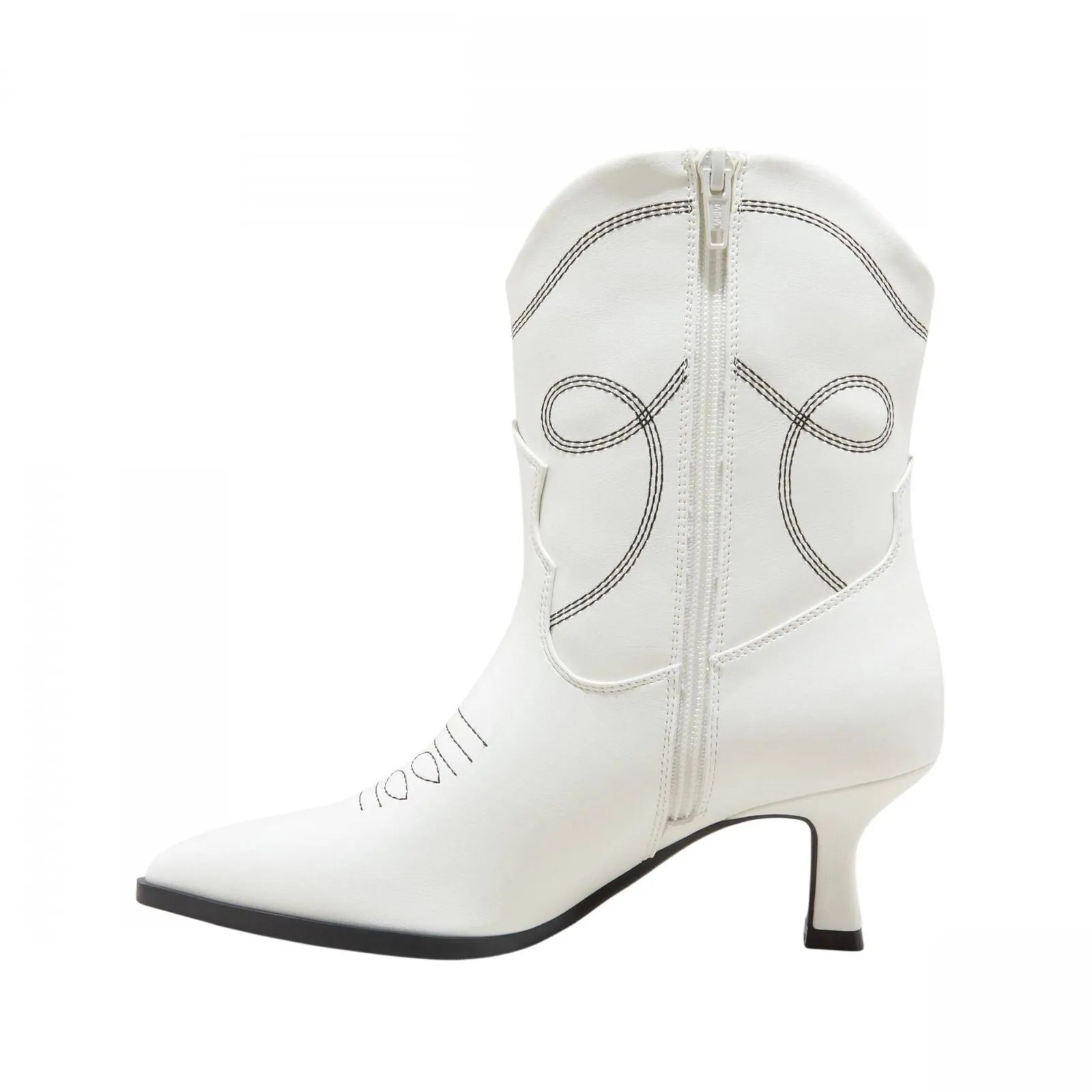 Universal Thread Jenson Western Cowboy Boots Memory Foam Insole Off White 6.5M
