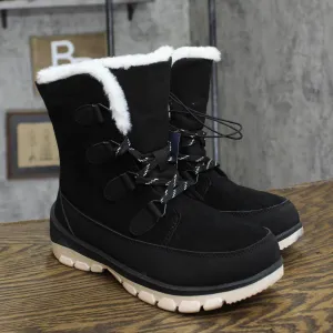 Universal Thread Womens Corie Winter Hiker Boots 91319899 Jet Black 8M