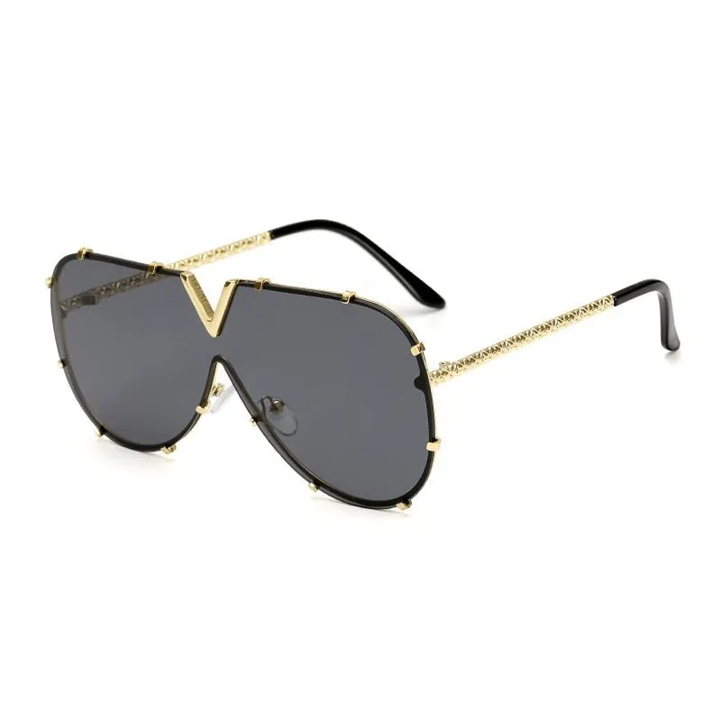 UV Protection Modern Plaid Sunglasses for Stylish Outdoor Adventures