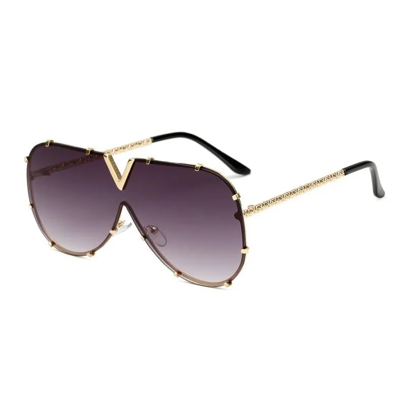 UV Protection Modern Plaid Sunglasses for Stylish Outdoor Adventures
