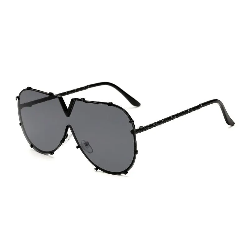 UV Protection Modern Plaid Sunglasses for Stylish Outdoor Adventures