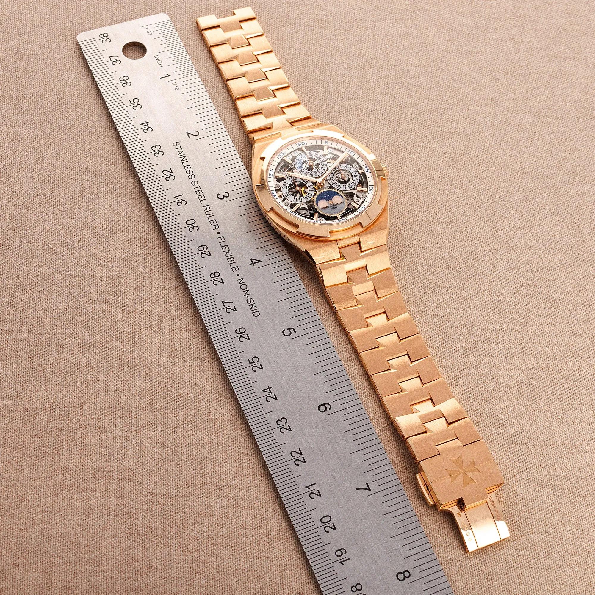 Vacheron Constantin Rose Gold Overseas Perpetual Caneldar Watch Ref. 4300