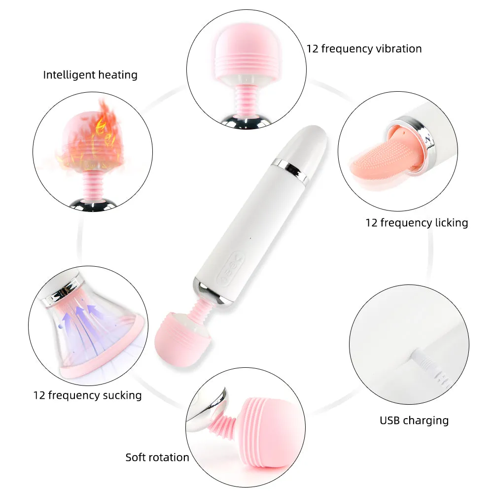 Vibrator, Gspot, nipple suck and tongue sucker, all in one