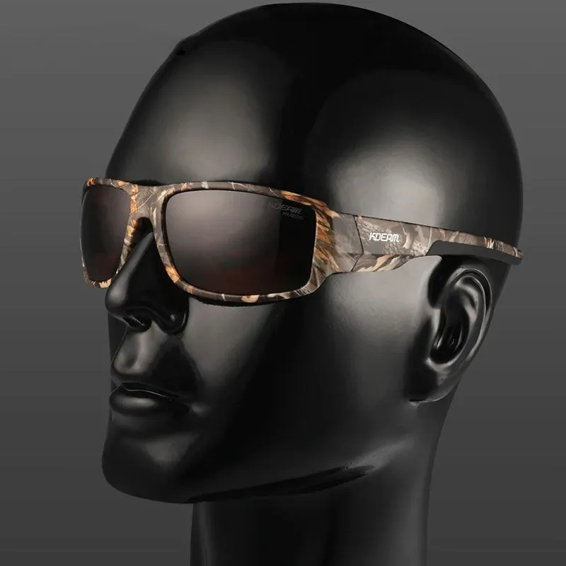 Vintage Wrap Polarized Sunglasses