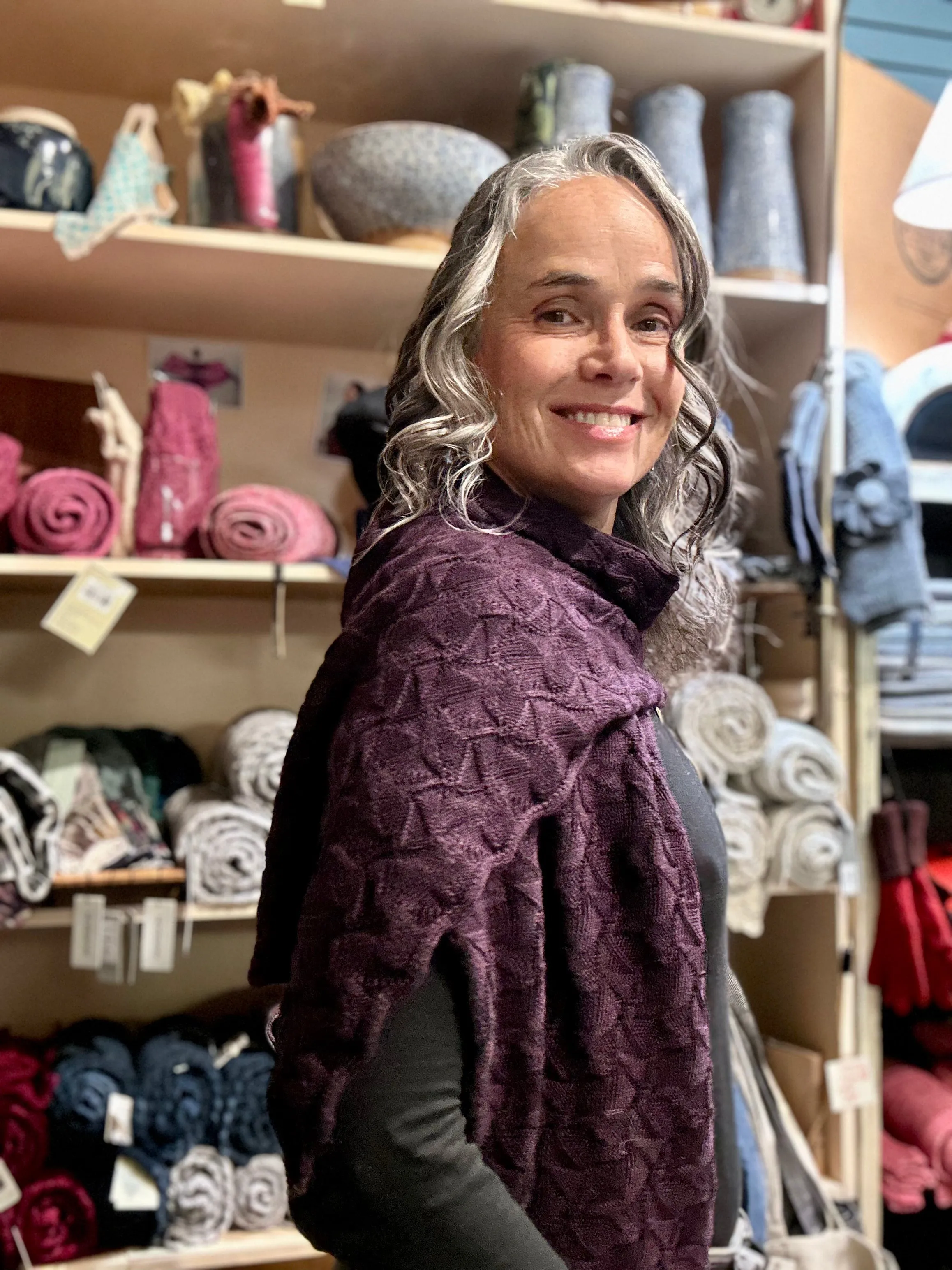 Virgin Wool Woven  Scarf