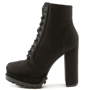 Vivian-01 Ankle Heel Bootie