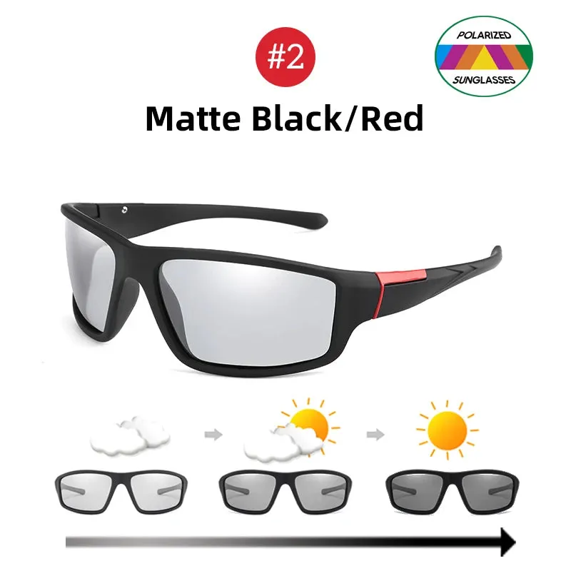 VIVIBEE Men Photochromic Polarized Sunglasses