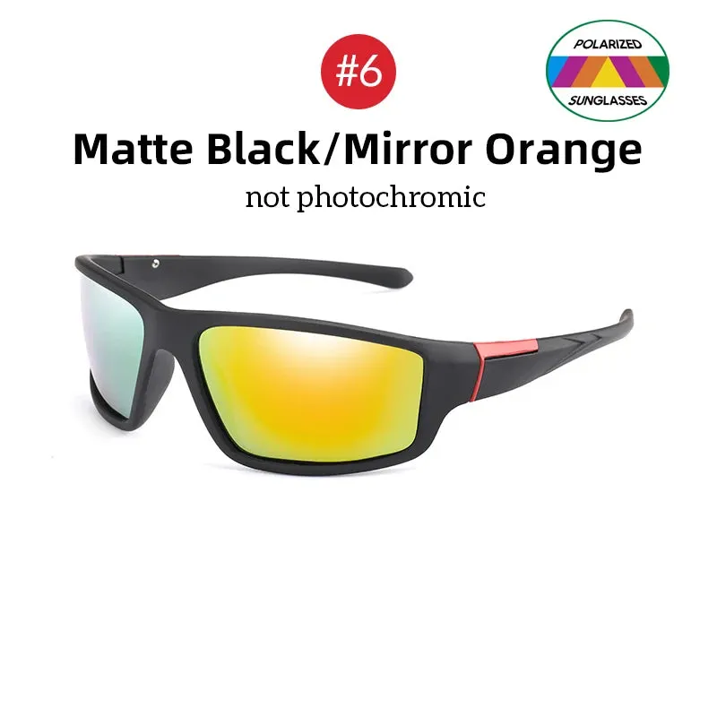 VIVIBEE Men Photochromic Polarized Sunglasses