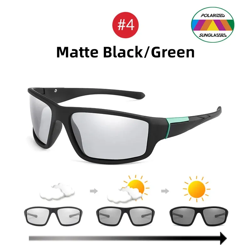 VIVIBEE Men Photochromic Polarized Sunglasses