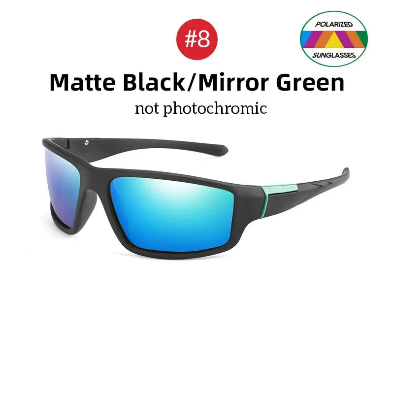 VIVIBEE Men Photochromic Polarized Sunglasses